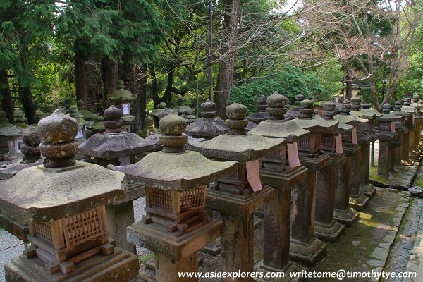 Stone lanterns at Kasuga Grand Shrine