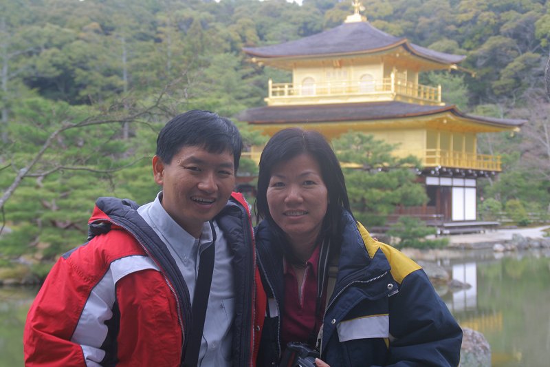 Tim and Chooi Yoke in Kyoto