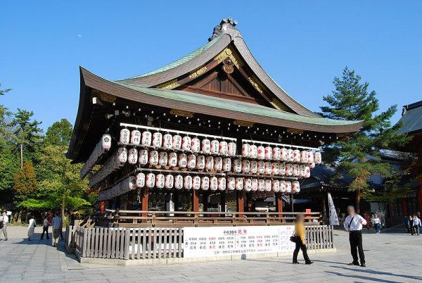 Pavilion at Yasaka Shrine, Kyoto