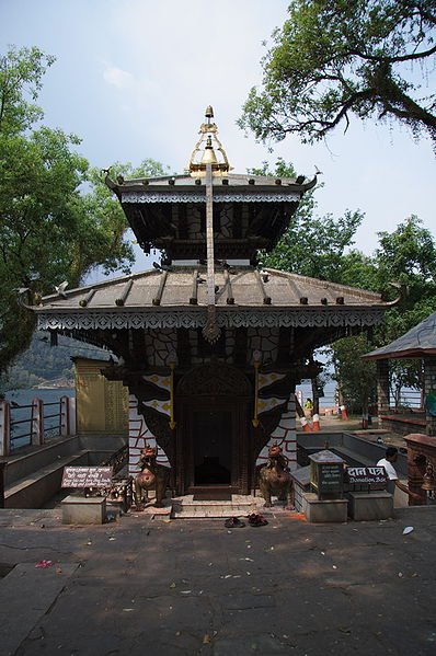 Barahi Temple on Phewa Lake, Pokhara