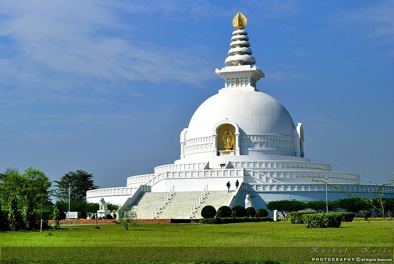 Monastery of World Peace in Lumbini, funded by Japan
