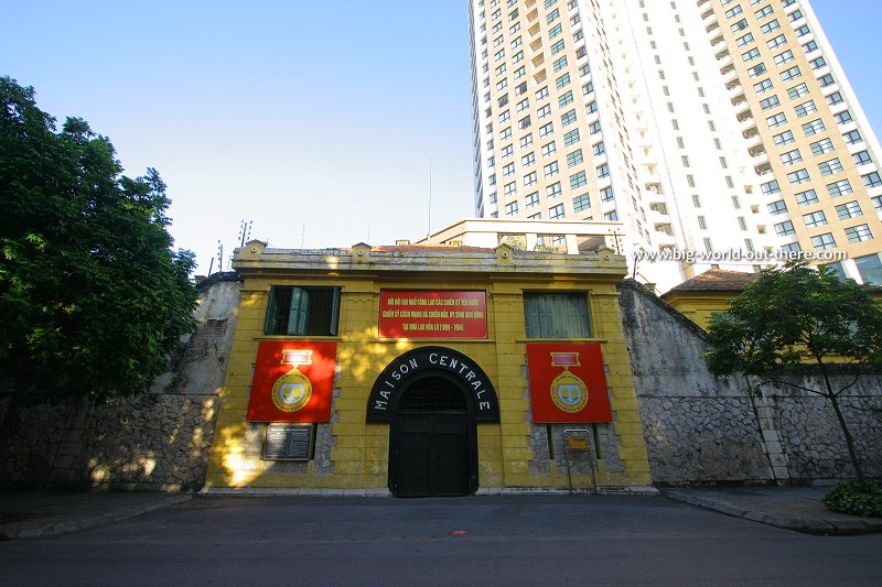 Entrance to the notorious Hanoi Prison