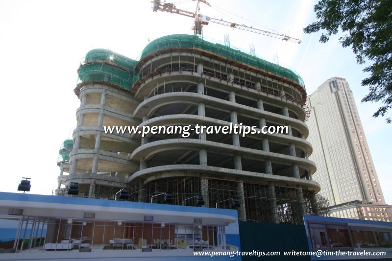 8 Gurney Beachfront Skymansion, under construction