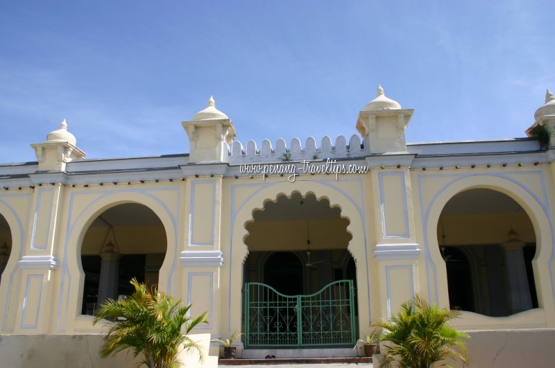 Entrance to the prayer hall of the Acheen Street Mosque