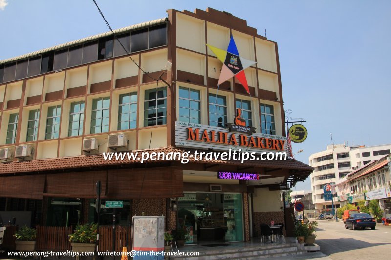 Maliia Bakery, at the junction of Ariffin Road and Transfer Road