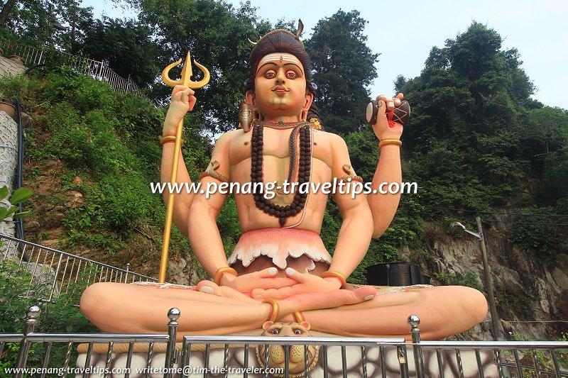Shiva Statue of the Arulmigu Balathandayuthapani Temple