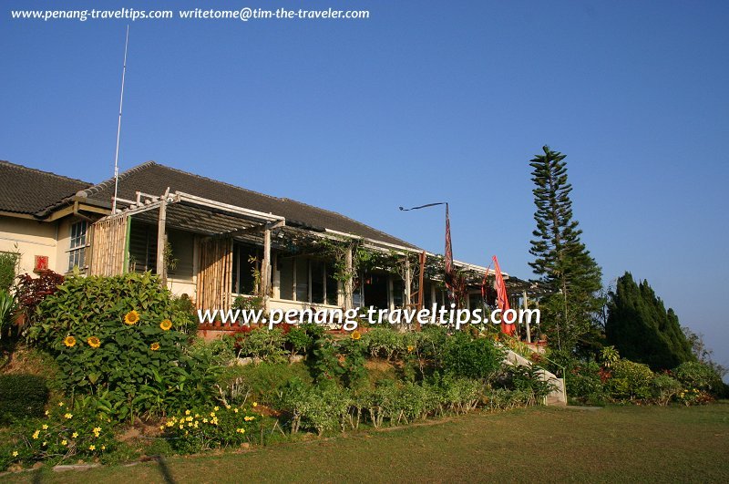 The lawn at Bellevue, Penang Hill