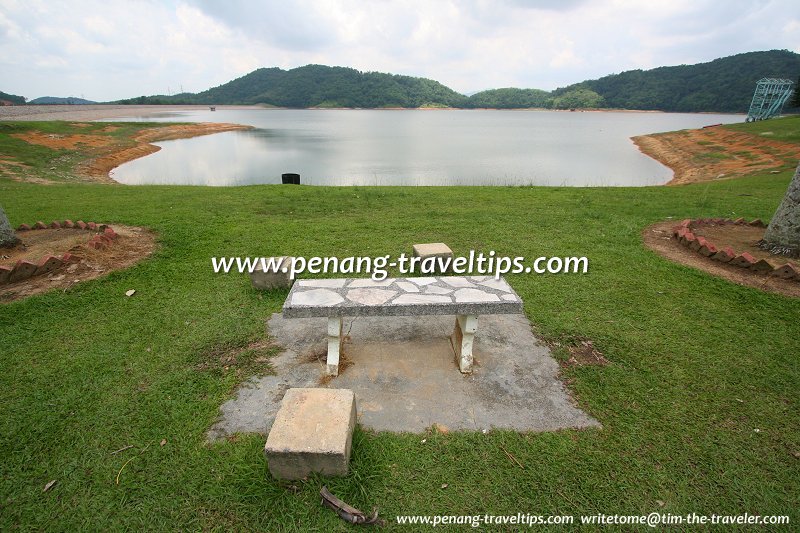 Bench at Mengkuang Dam