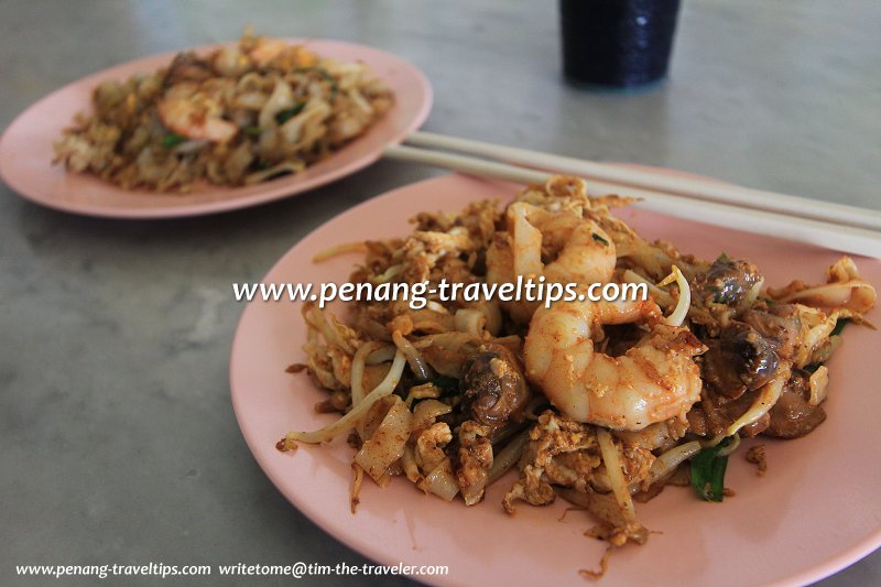 Tiger Char Koay Teow, in my opinion the best Char Koay Teow in Penang