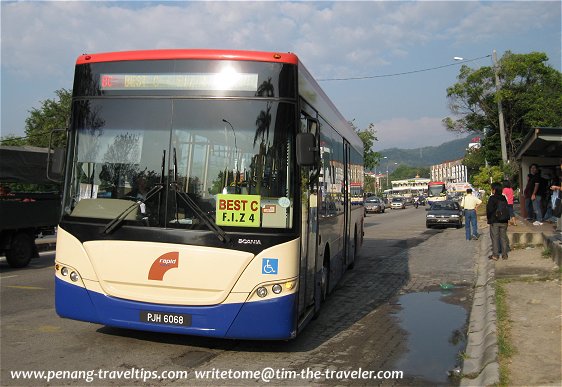 Bridge Express Shuttle Transit bus