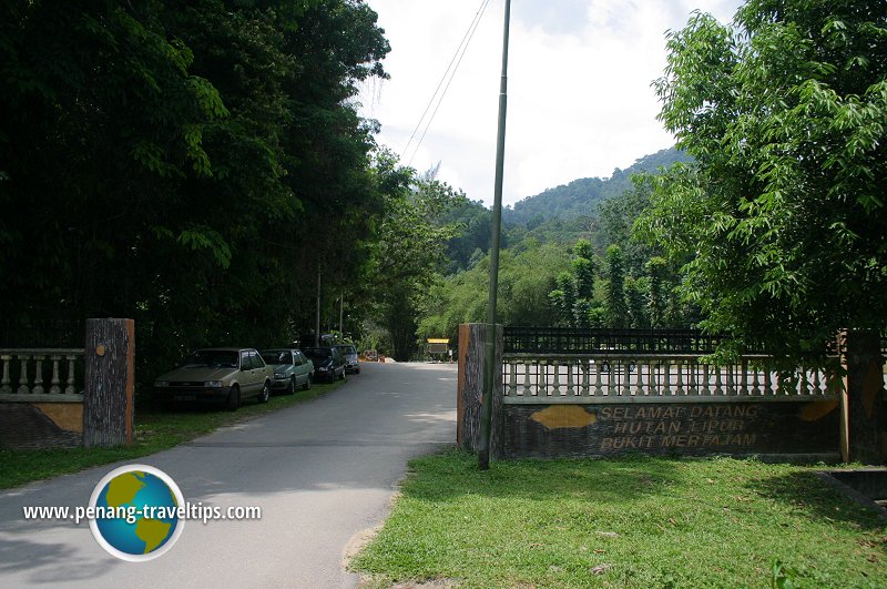 Bukit Mertajam Recreational Forest entrance