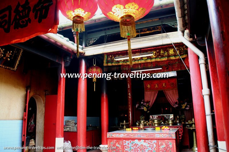 Bukit Mertajam Tua Pek Kong Temple main prayer hall