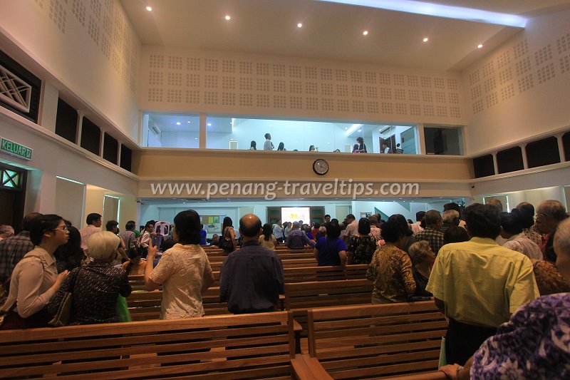 Burmah Road Gospel Hall interior