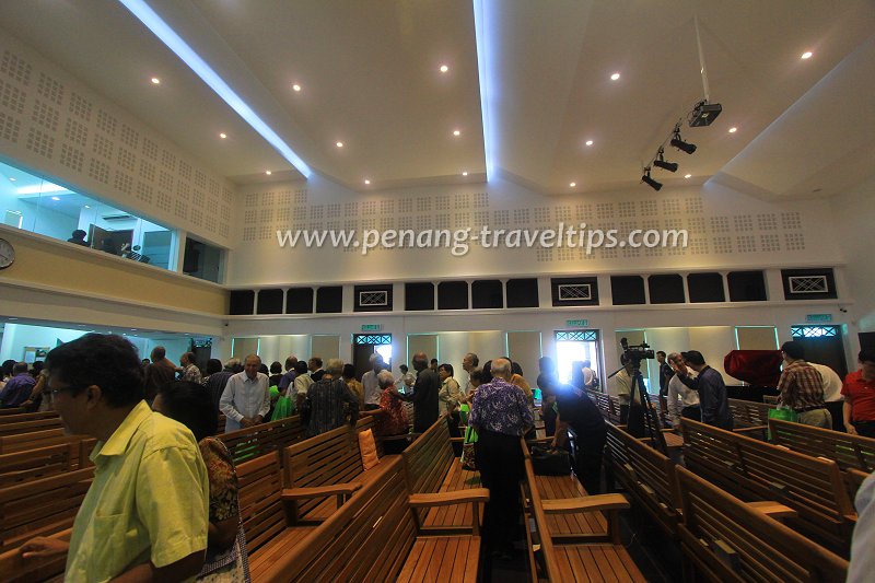 Burmah Road Gospel Hall interior