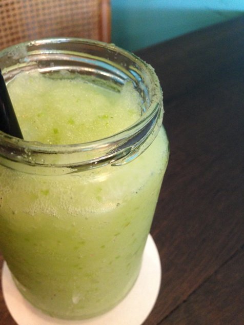 Calefe Hauz's Tangy Apple Ice-Blended Drink