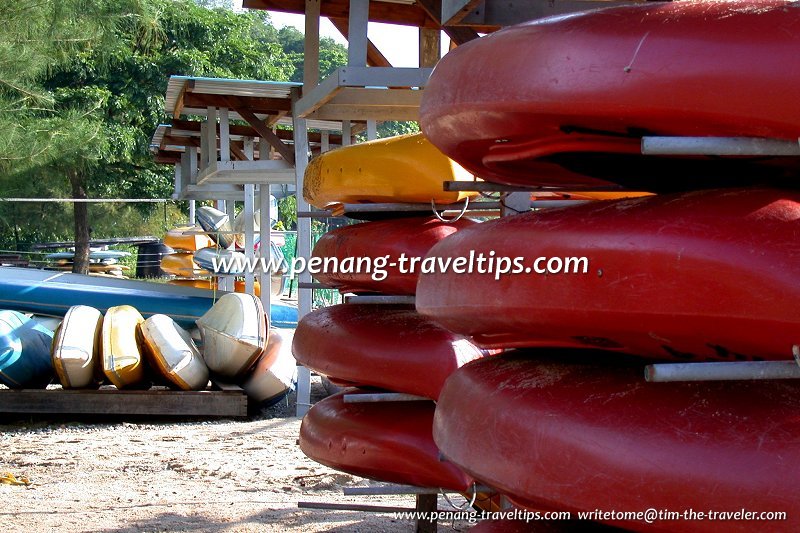 Canoes, Penang Water Sports Centre