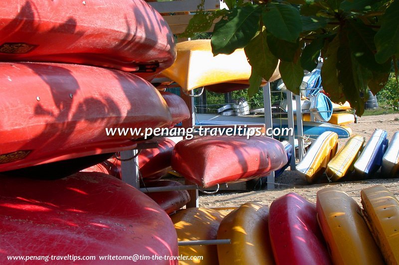 Canoes, Penang Water Sports Centre