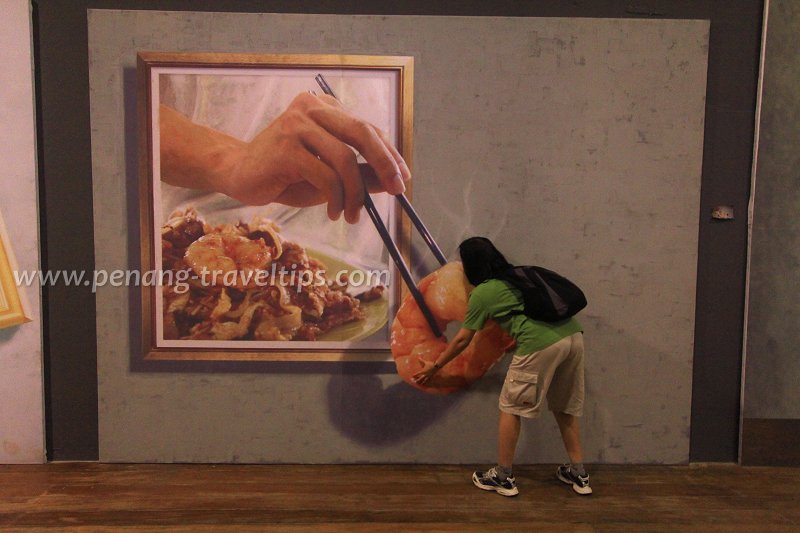 Char Koay Teow 3D Mural