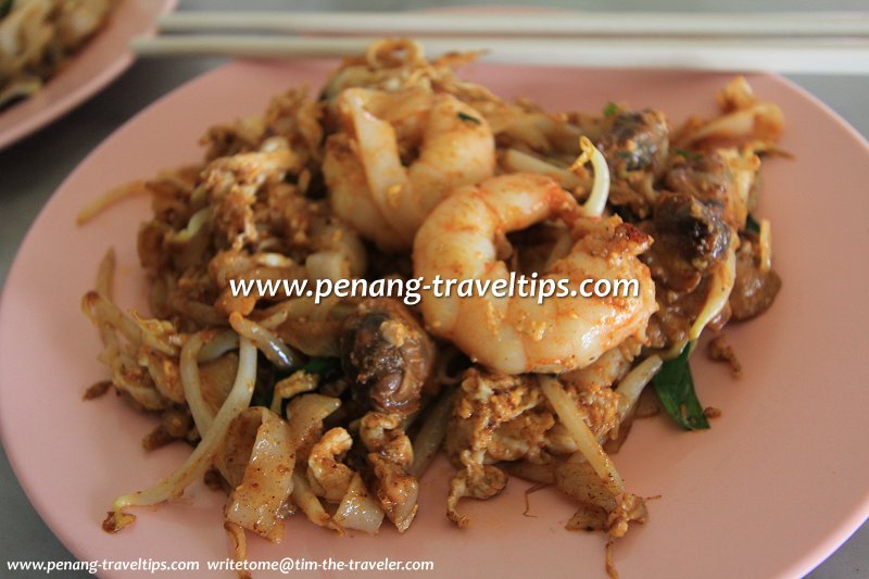 Char Koay Teow at Kafe Ping Hooi, Carnarvon Street