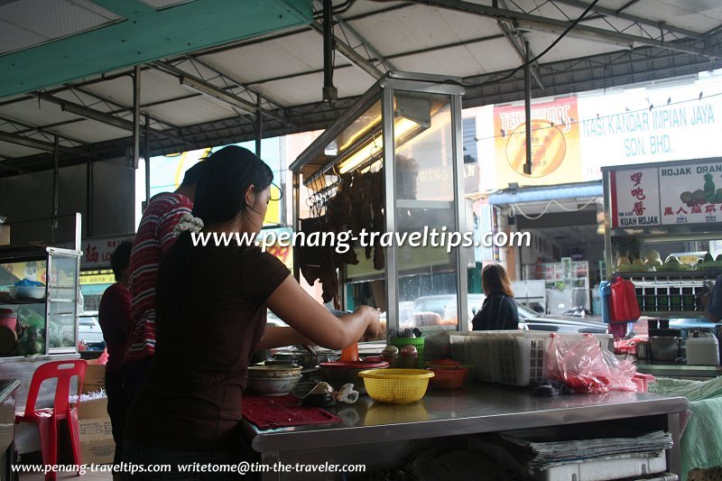 Char Siew Pooi stall at Restoran Chiap Hong