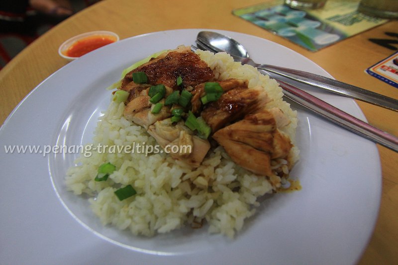 Chicken rice, Kim Hee Cafe