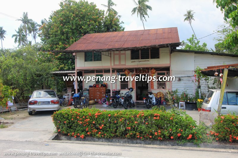 Chinese farm house at Kuala Jalan Bahru