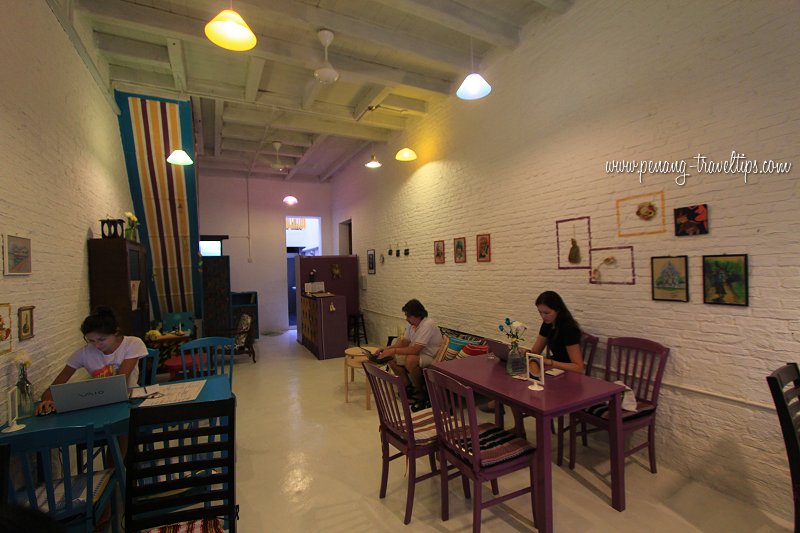 Interior of Clockwise Place Cafe