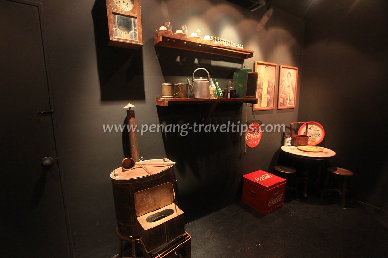 Coffee Shop exhibit, The Penang Time Tunnel