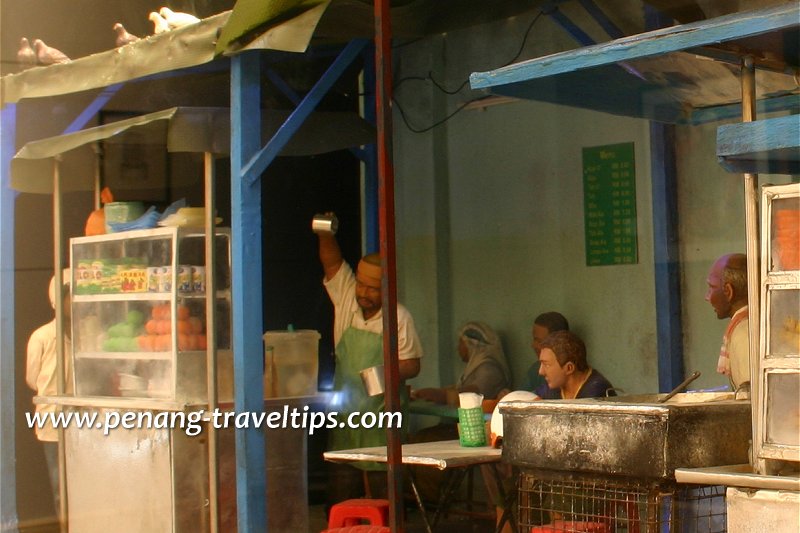 Drinks Stall diorama