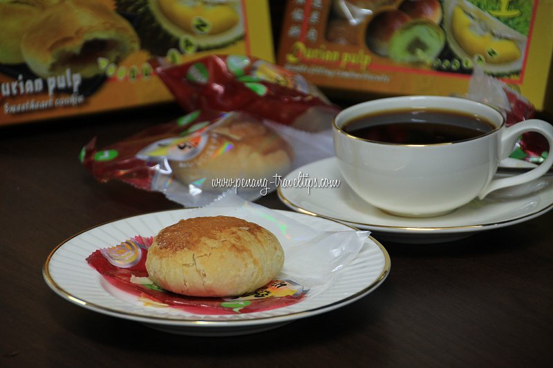 Musang King Durian Pulp Sweetheart Cookie