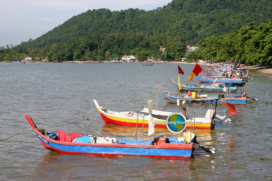 Fishing boats, Teluk Kumbar