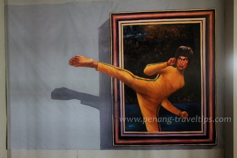 Flying Kick Mural