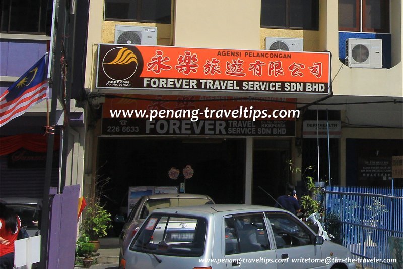 forever travel penang contact
