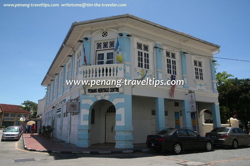 George Town World Heritage Incorporated signboard