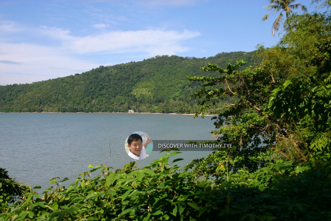 The bay of Gertak Sanggul