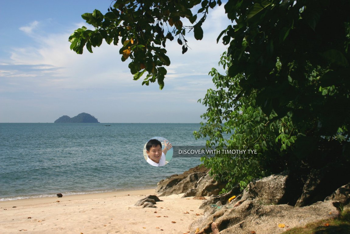 View of Pulau Kendi from Gertak Sanggul