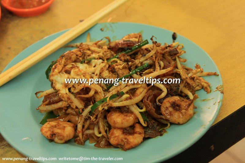 The Char Koay Teow at Kek Seng, Penang Road, is one of the better ones in Penang
