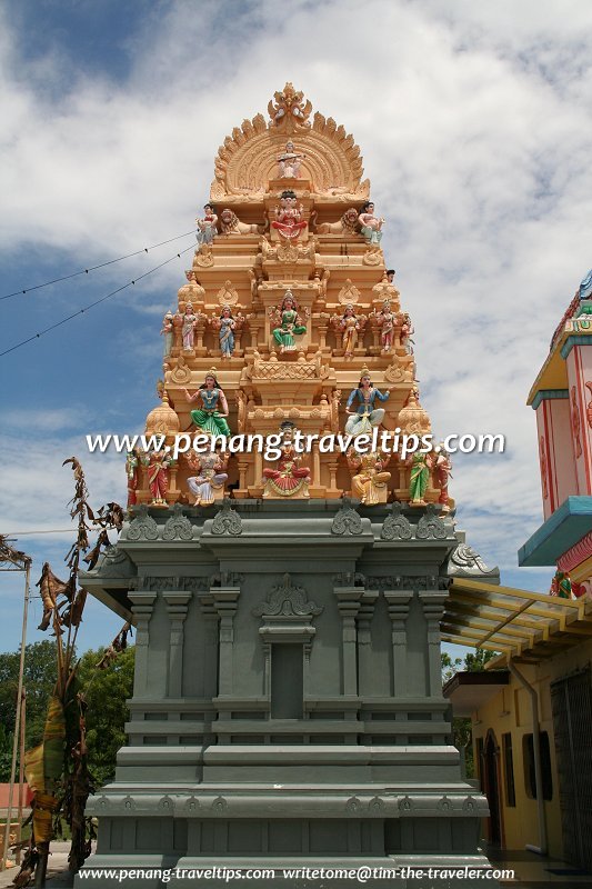 Rajagopuram of the Sri Maha Mariamman Temple