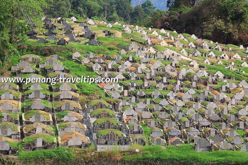 Graveyard of the Paya Terubong Cemetery