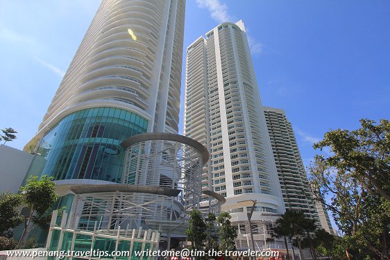 View of Gurney Paragon from Gurney Drive