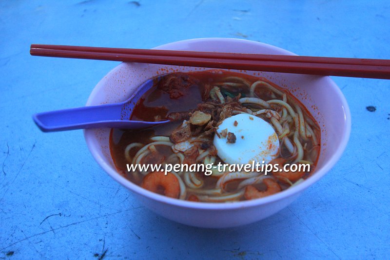 The Hokkien Mee at Padang Brown Johore Road Hawker Centre