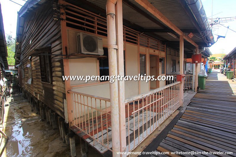 A house at the Cheoh Thau Kong Jetties