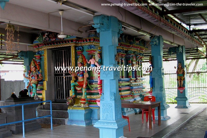 Inner sanctuary, Dhoby Ghaut Temple
