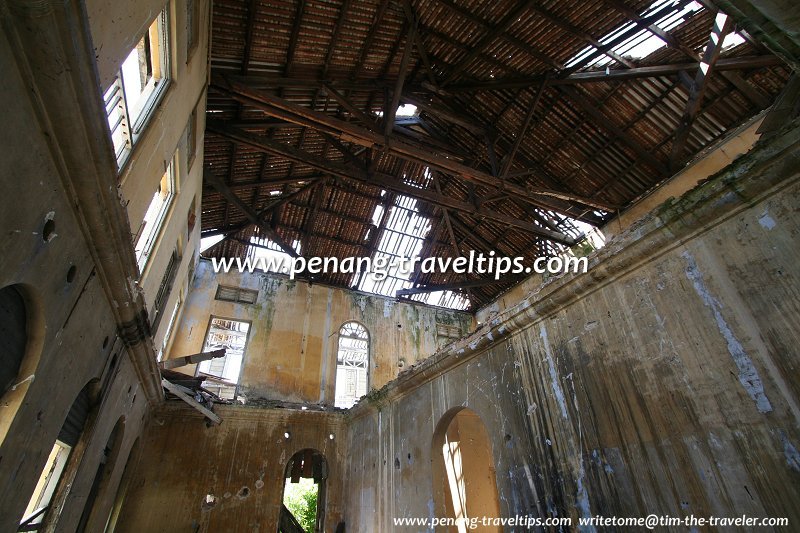 The interior of Farquhar Street Mission House in 2010