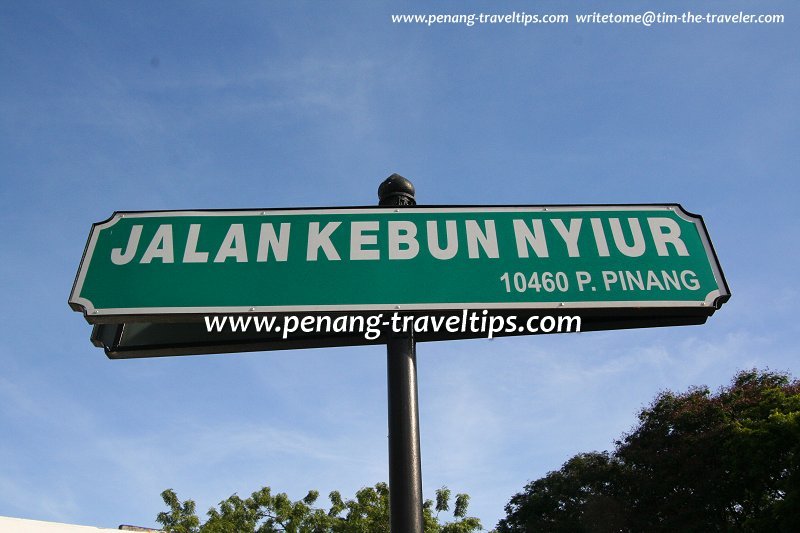 Jalan Kebun Nyiur