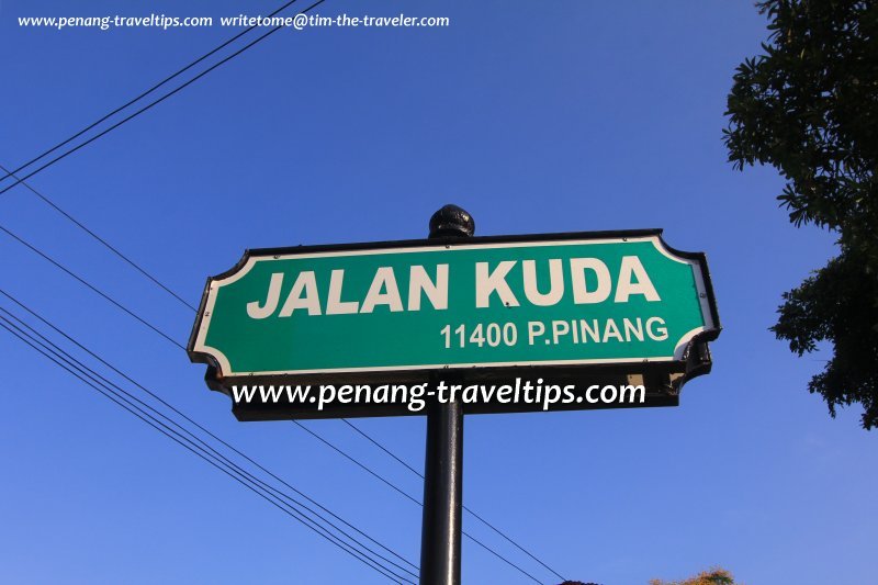 Jalan Kuda road sign