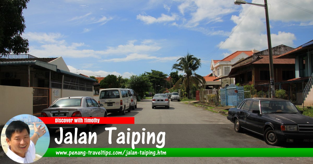 Jalan Taiping, Jelutong