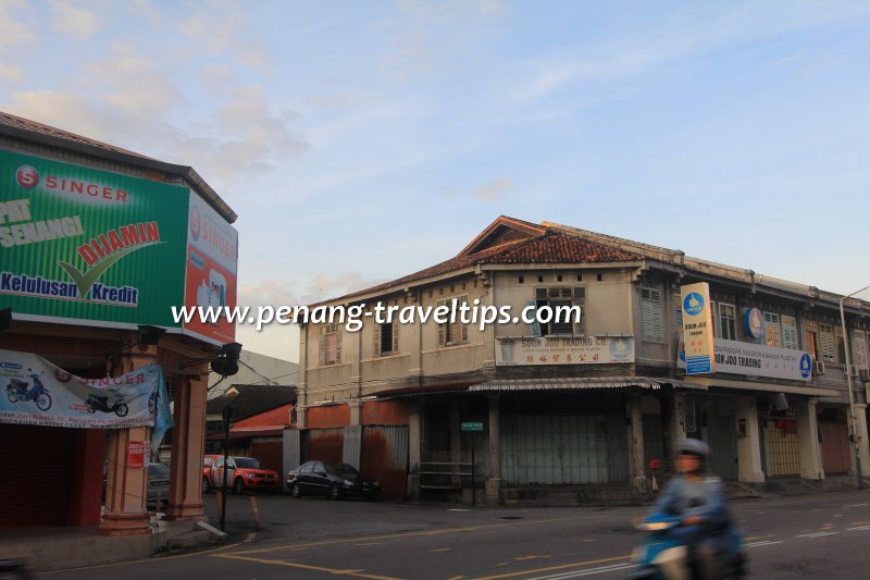 Junction of Jalan Trem with Dato Kramat Road