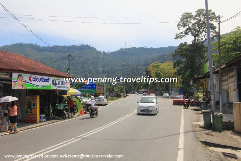 Jalan Tun Sardon in Balik Pulau