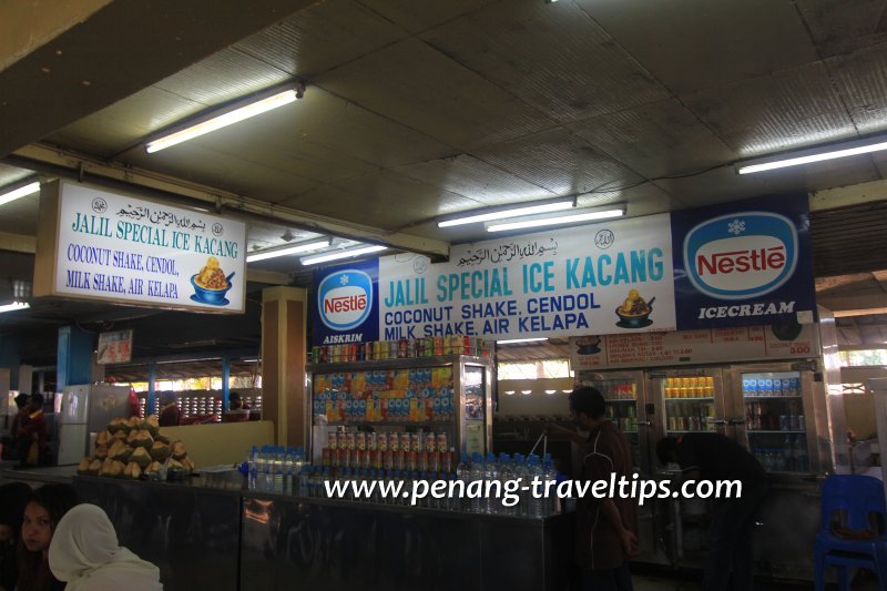 Jalil Special Ice Kacang, Fort Cornwallis Food Court